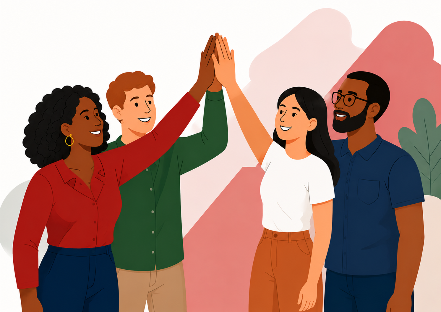Ilustra��o representando a comunidade universit�ria